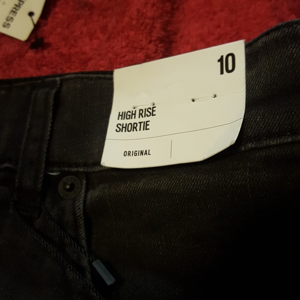 High Rise Shortie Shorts - Picture 2 of 6